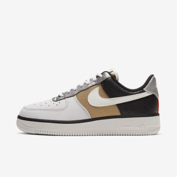 Nike Air Force 1 '07 - Női Utcai Cipő - Szürke/Fekete/Metal Arany